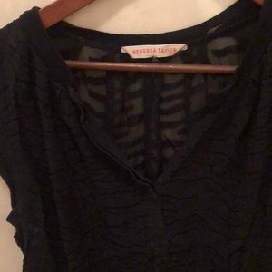 Sheer Rebecca Taylor top